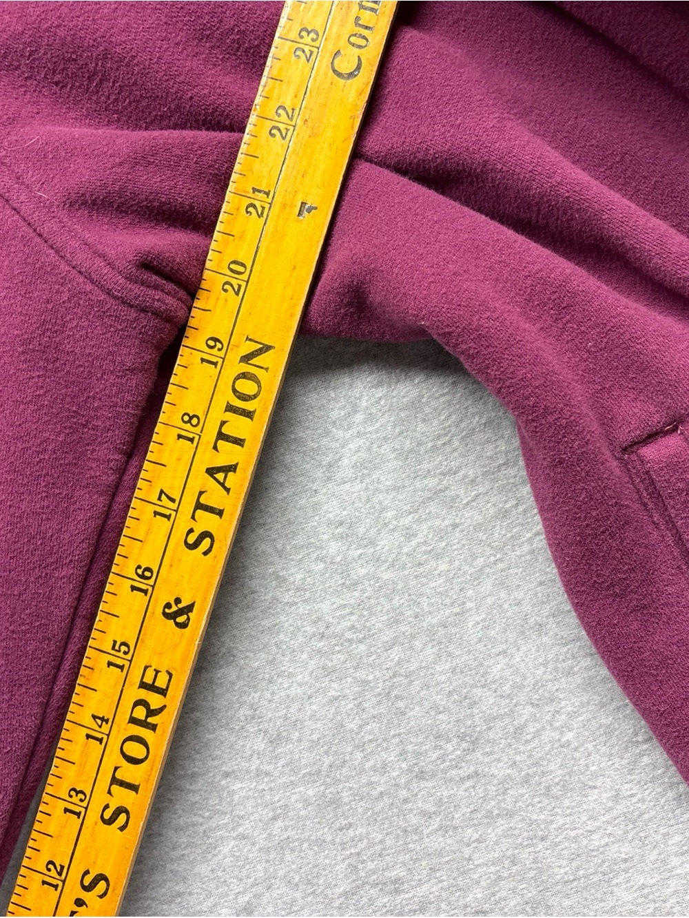 Vintage Columbia Plum Zip-Up‎ Fleece Jacket - Picture 7 of 9